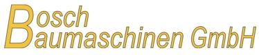 Gebrauchtmaschinenhändler Bosch Baumaschinen GmbH