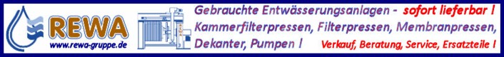 used machinery dealer banner REWA Gruppe - REWA KFP GmbH