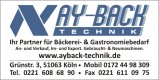Gebrauchtmaschinenhändler AY-BACK Technik Bäckerei & Gastronomiemaschinen