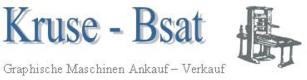 Gebrauchtmaschinenhändler Kruse-Bsat GmbH